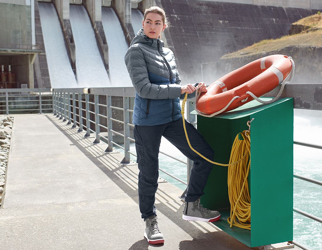 Work Jackets: Winter jacket e.s.motion ten, ladies' + slateblue 1