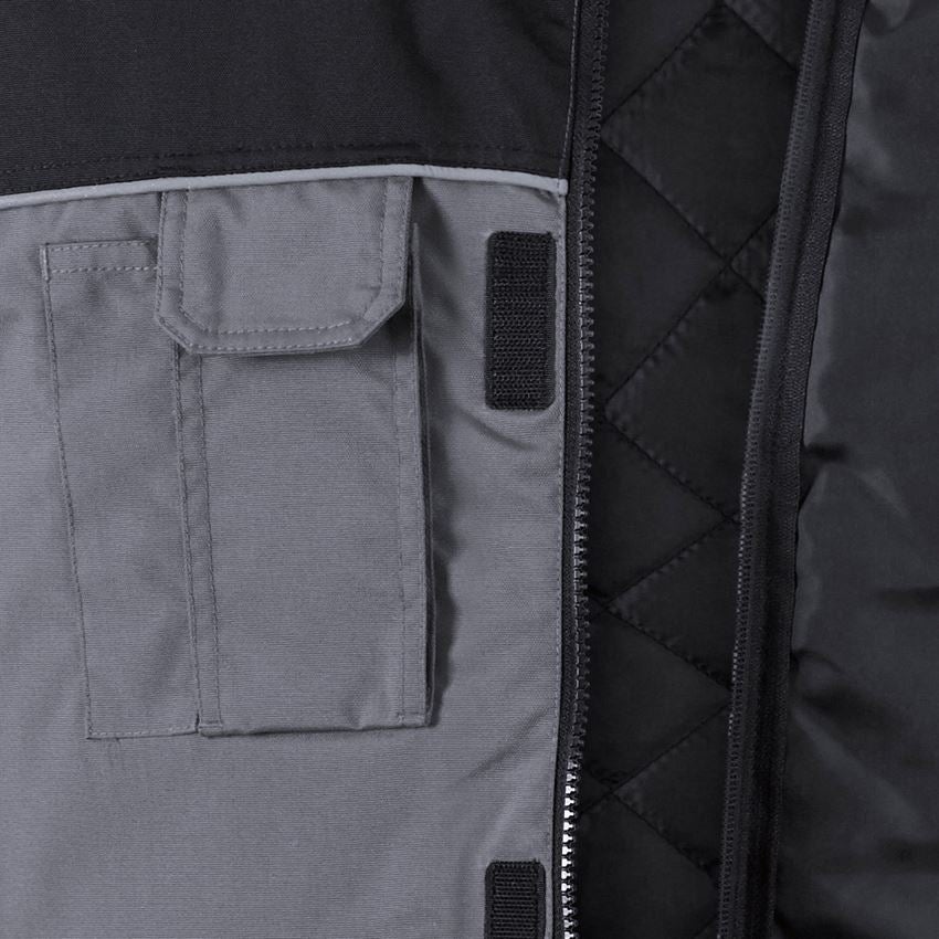 Arbejdsveste: Vest e.s.image + grå/sort 2