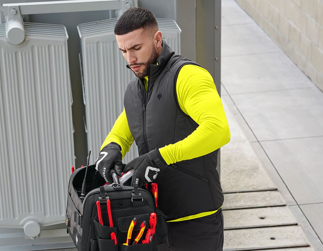 Work Body Warmer: Bodywarmer e.s.trail + black 1
