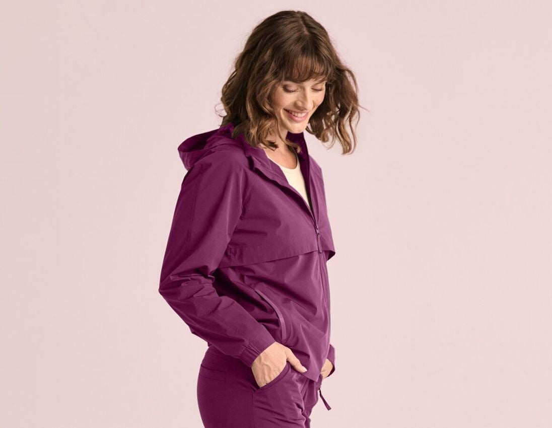 Work Jackets: Functional jacket e.s.avida, ladies' + redviolet 1