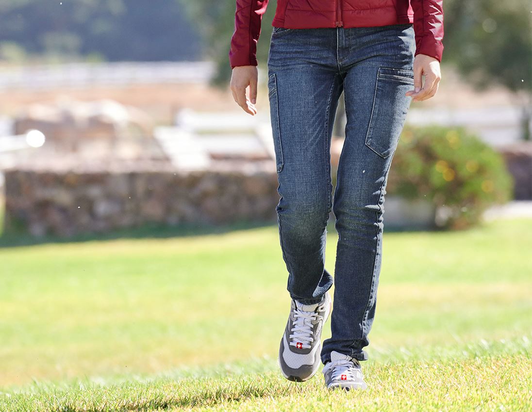 Work Trousers: e.s. 7-pocket jeans, ladies' + stonewashed 5