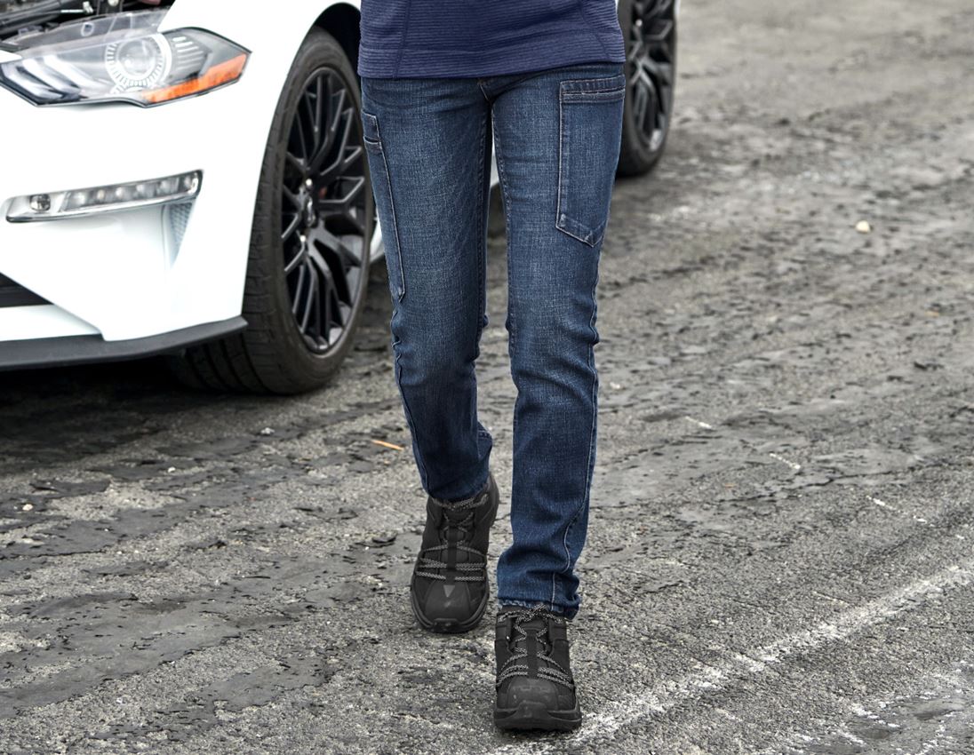 Work Trousers: e.s. 7-pocket jeans, ladies' + stonewashed 2