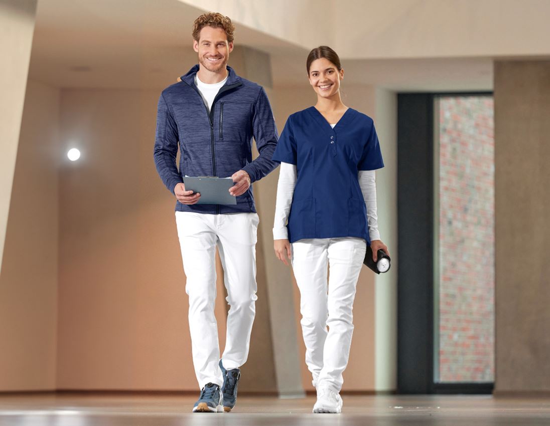 Work Trousers: e.s. Trousers  Chino, ladies' + white 2