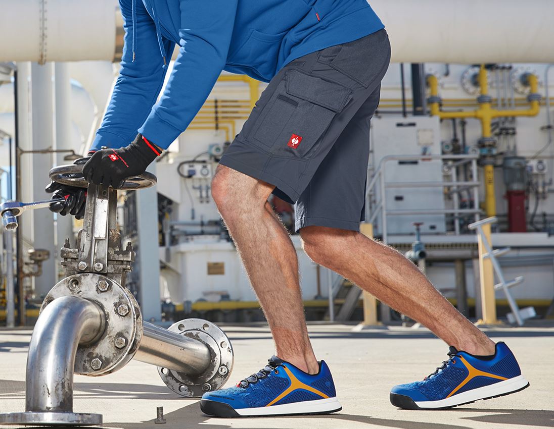 Work Trousers: Functional short e.s.dynashield solid + pacific 1