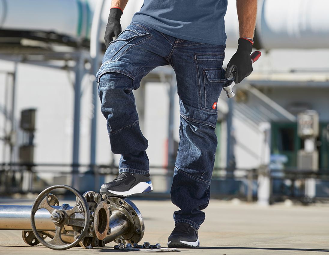 Topics: e.s. Cargo worker jeans POWERdenim + darkwashed