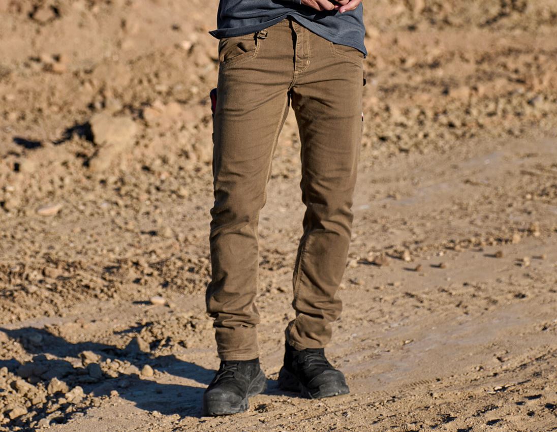 Arbejdsbukser: Multipocket-bukser e.s.vintage + sepia
