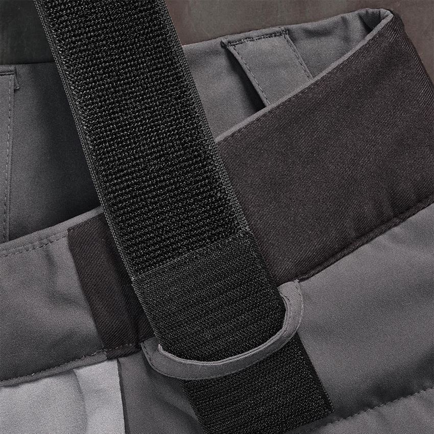Work Trousers: Functional trousers e.s.trail snow + carbongrey/basaltgrey 2