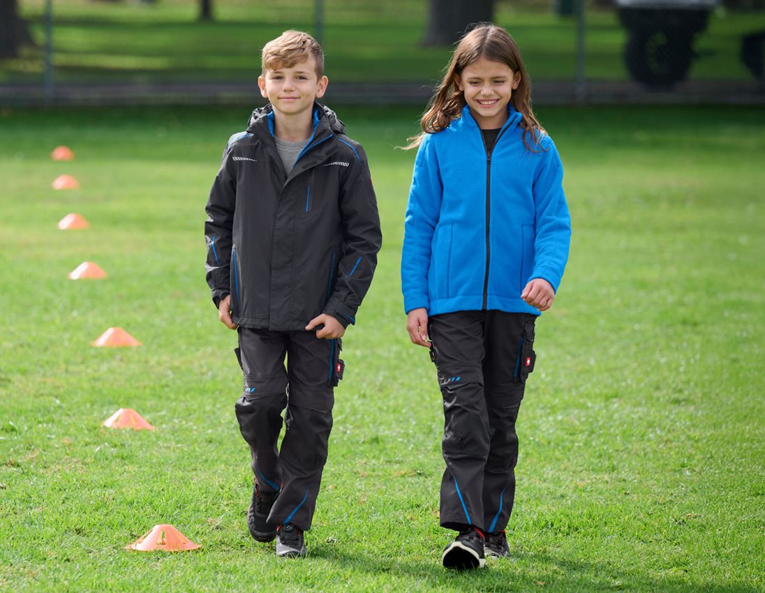 Trousers: Trousers e.s.motion 2020, children's + graphite/gentianblue 5