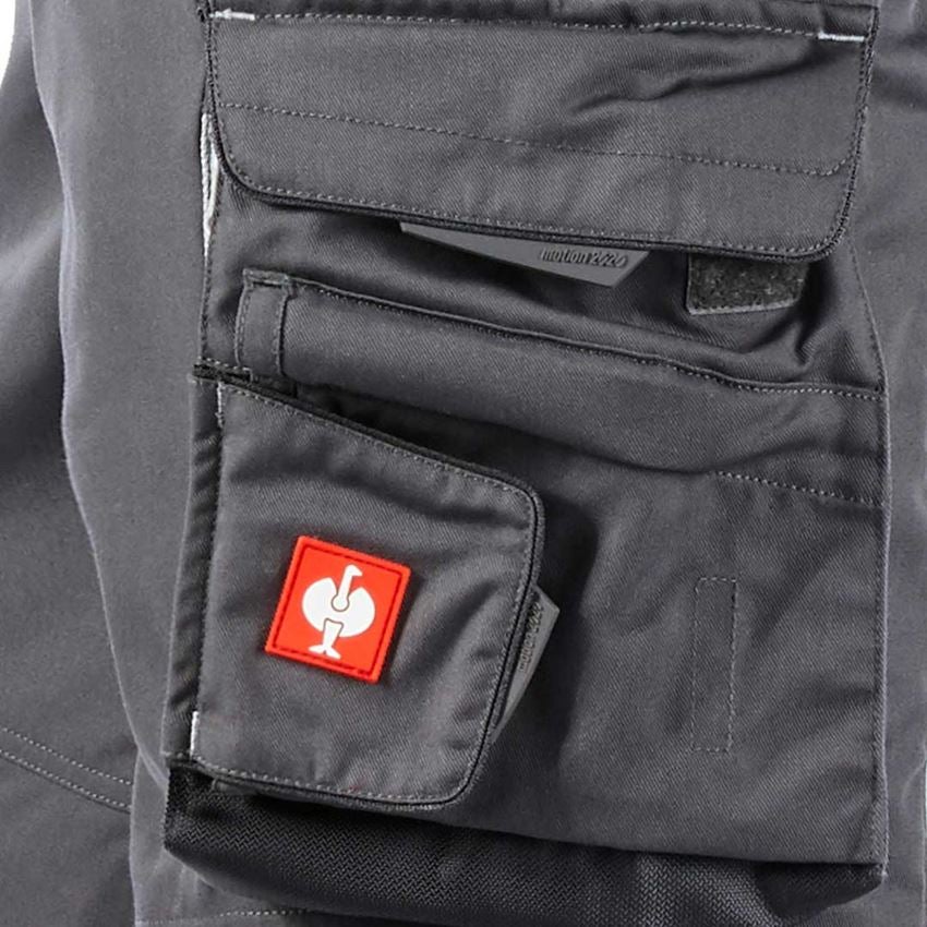 Arbejdsbukser: Piratsoverall e.s.motion 2020 + antracit/platin 2