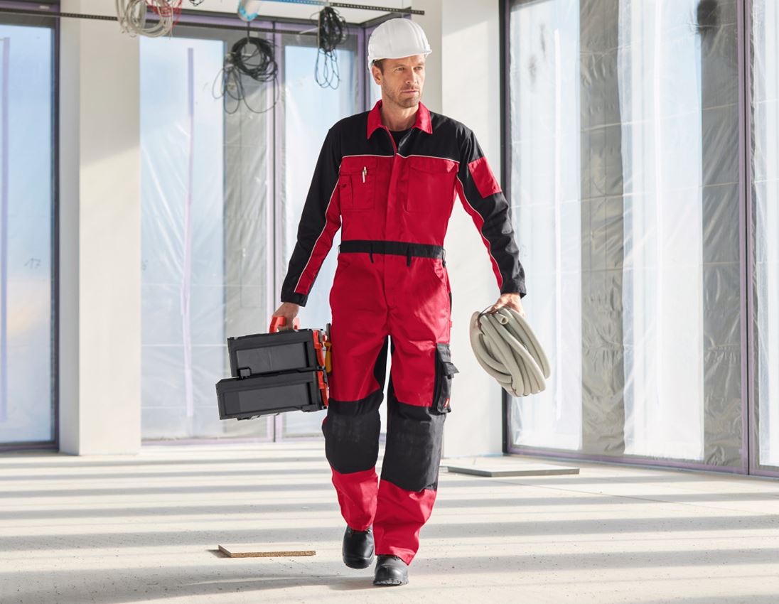 Topics: Overalls e.s.image + red/black