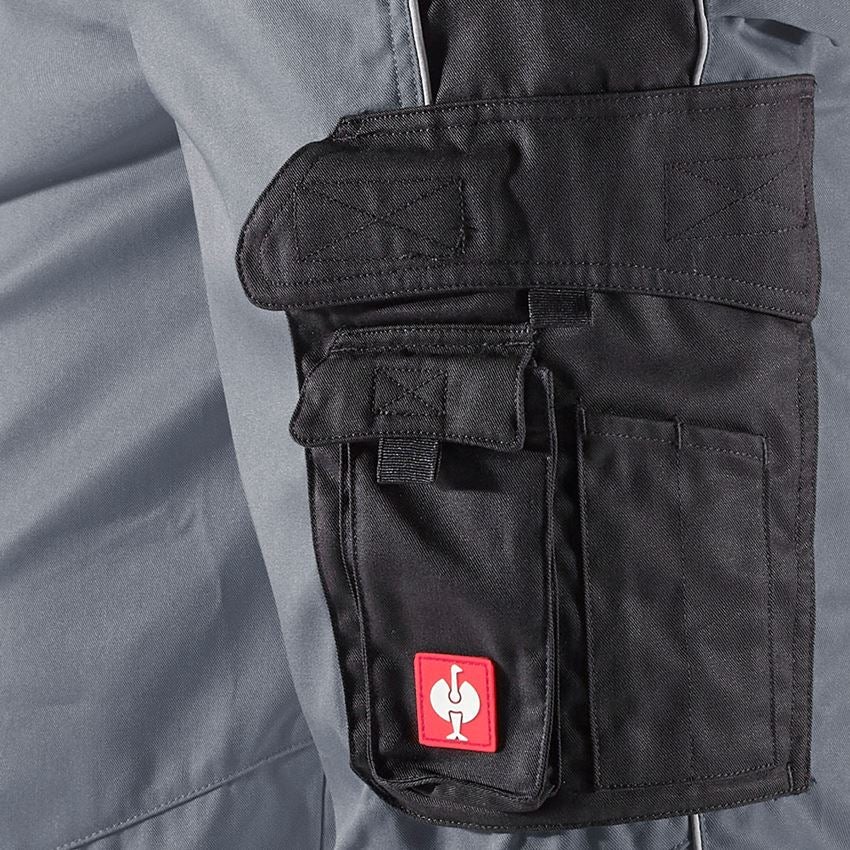Topics: e.s.active 3/4 length trousers + grey/black 2