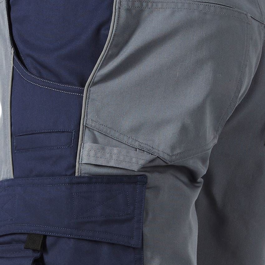 Work Trousers: Shorts e.s.active + grey/navy 2