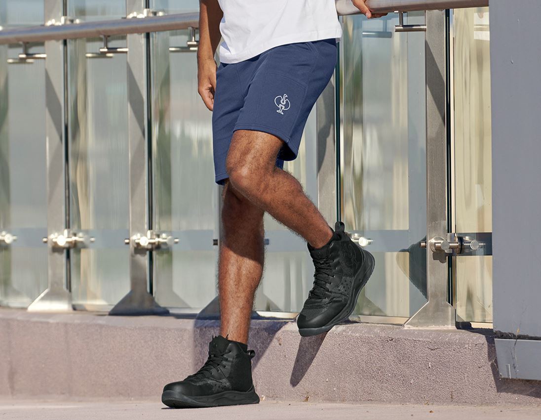 Accessories: Sweatshorts light e.s.trail + dybblå/hvid 1