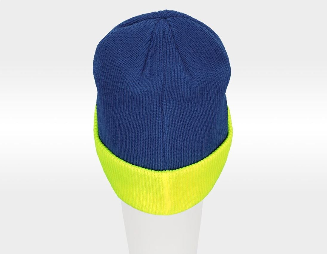 Accessories: Knitted hat e.s.motion 24/7 + royalblue/high-vis yellow 5