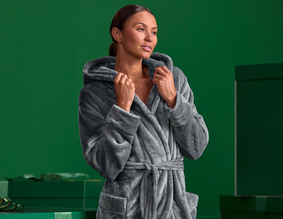 Accessories: e.s. Bathrobe, ladies' + nordicgrey 2