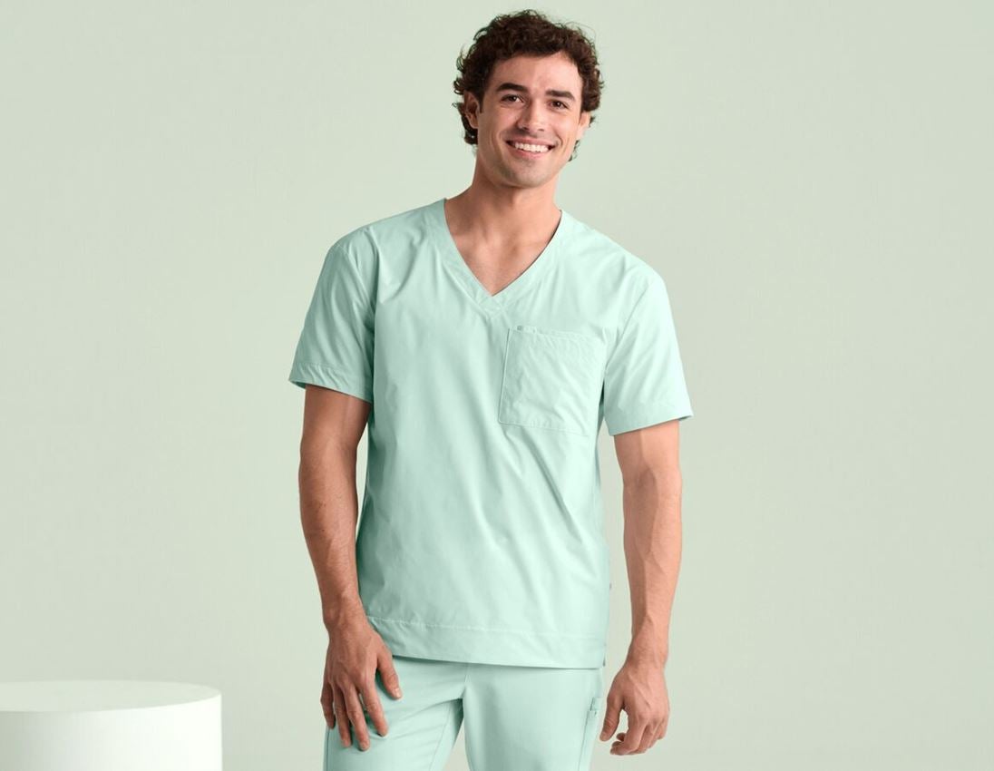 Shirts, Pullover & more: Pocket Shirt e.s.avida, men’s + softgreen