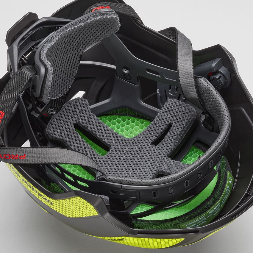 Hard Hats: e.s. Mountaineer and climbing helmet Protos® + black/high-vis yellow 2