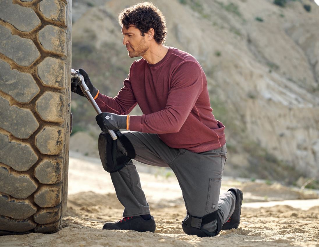 Knæbeskyttere: e.s. knælomme Pro-Comfort, rough + sort/sort 2