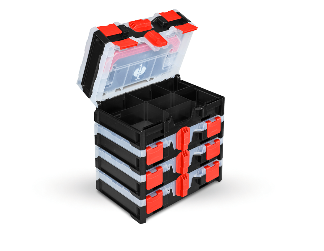 STRAUSSbox System: STRAUSSbox mini + sort/rød 5