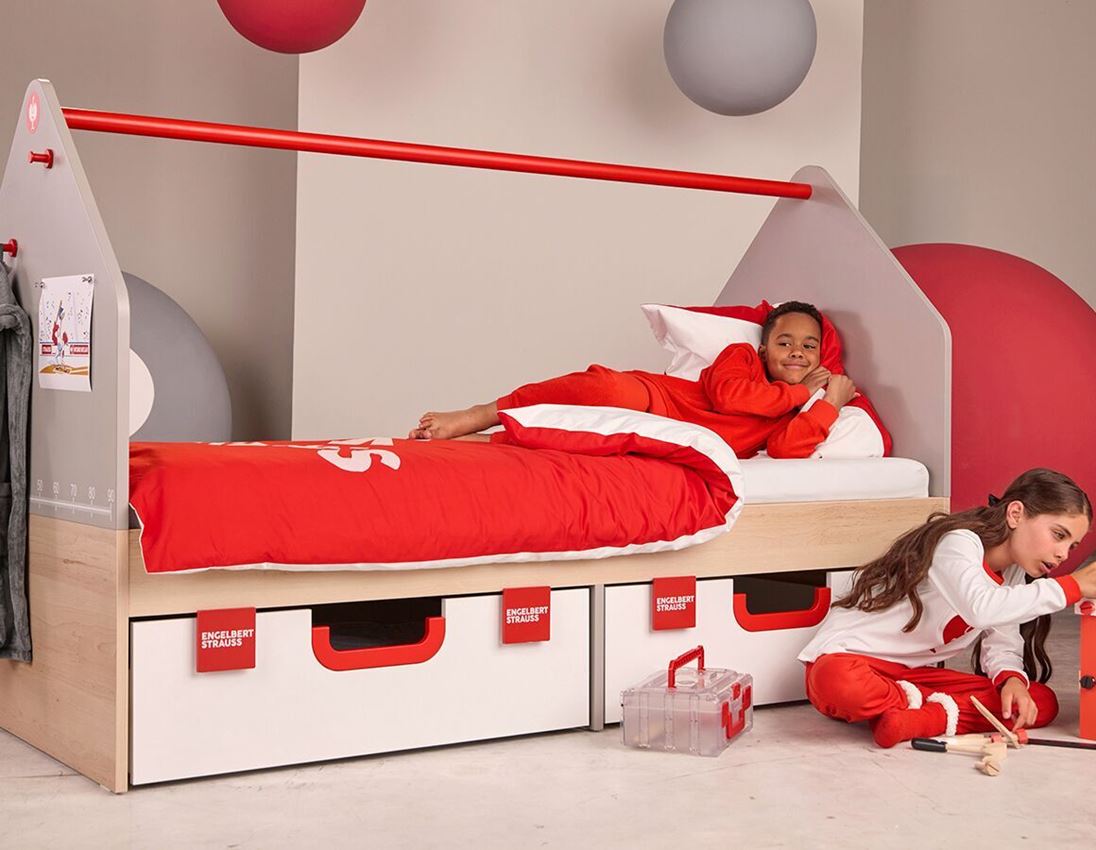 Gift Ideas: e.s. Bed linen + straussred/white 3