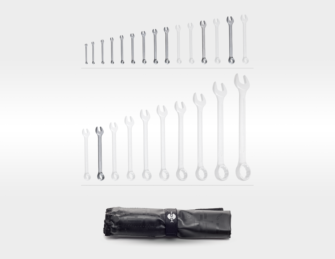Spanner: e.s. Combination wrench set 1
