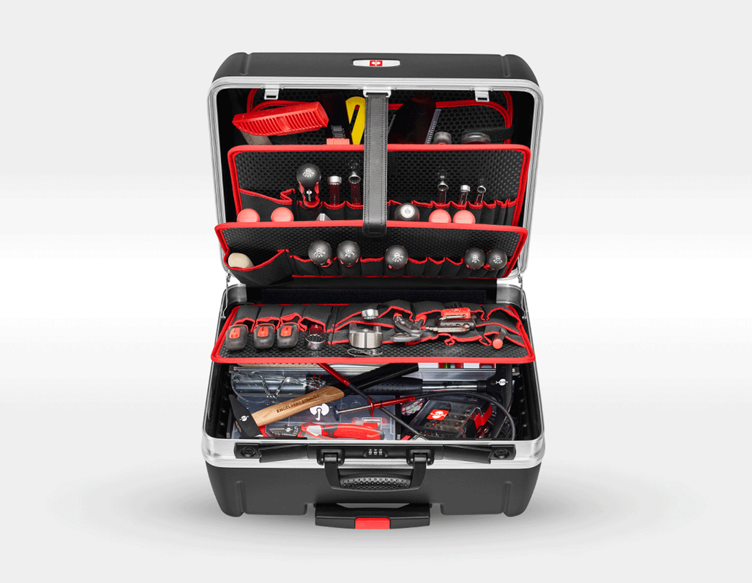 Værktøjskufferter: Værktøjssæt træ inkl. værktøjskuffert