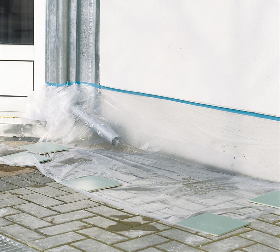 Cover films: Poly-sheet Masking Tape Outdoor