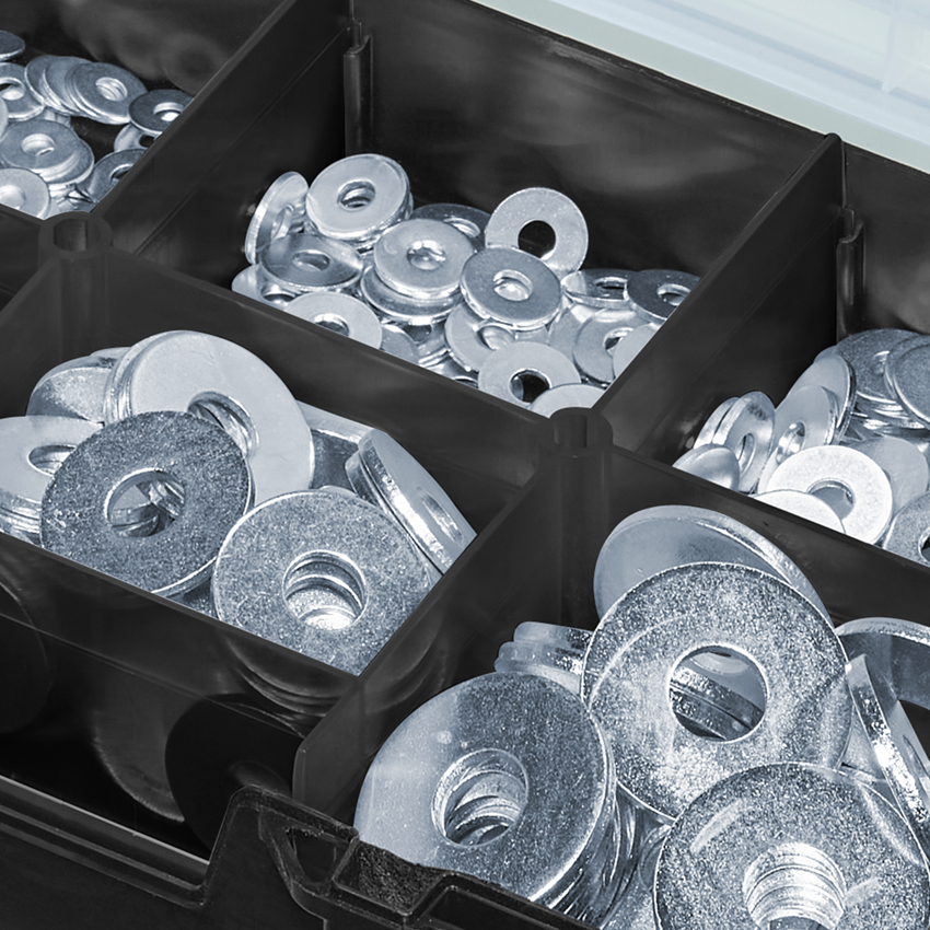 Washers: Washers DIN 9021 in STRAUSSbox mini 2