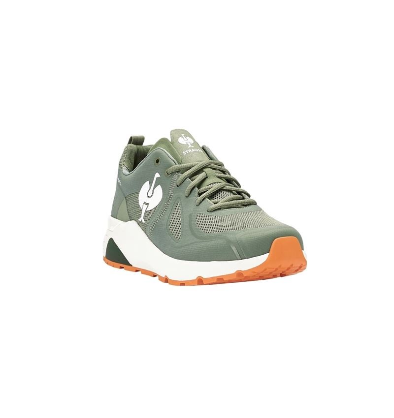 O1: O1 Work shoes e.s. Chete + palegreen/pumkinorange 3