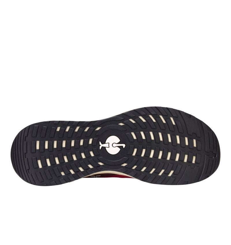 SB: SB sikkerhedssko e.s. Comoe low + opalrød/mahognirød 6