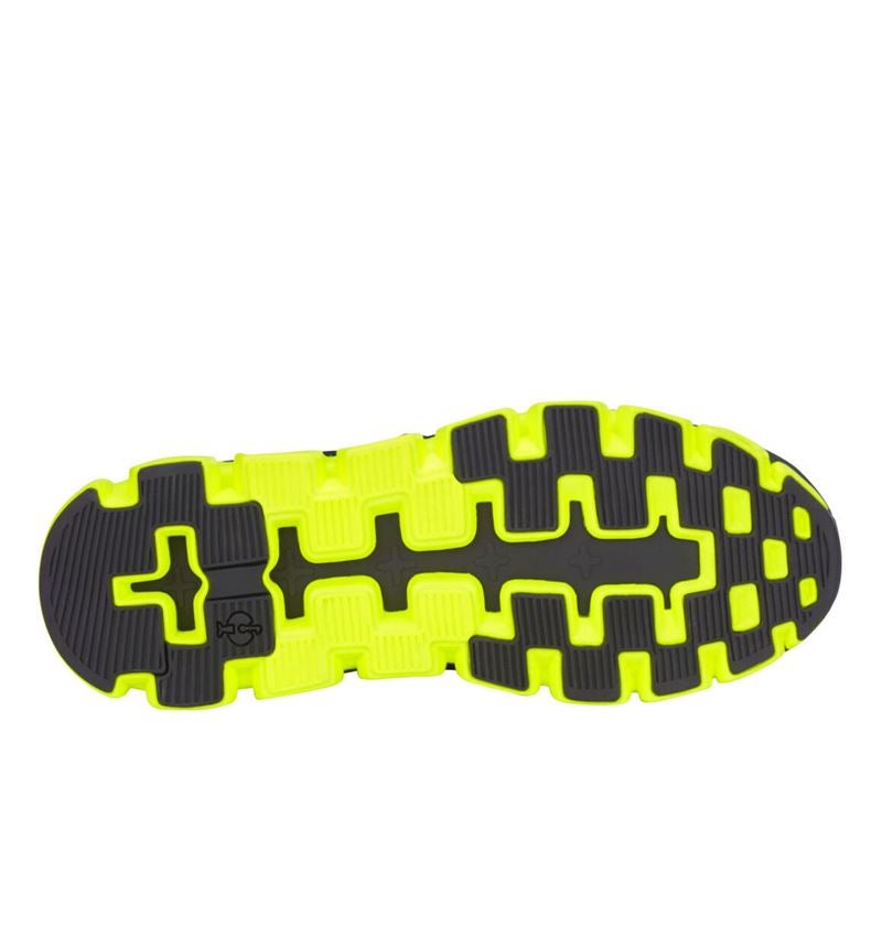 O1: O1 Work shoes e.s. Rexburg low + black/high-vis yellow 4