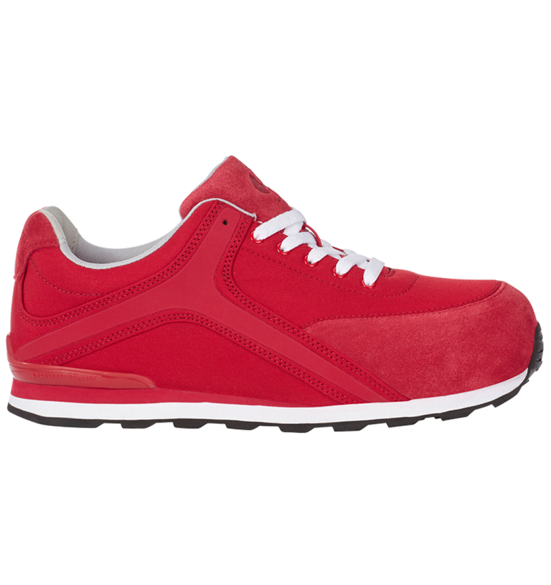S1P: e.s. S1P Safety shoes Sutur + fiery red