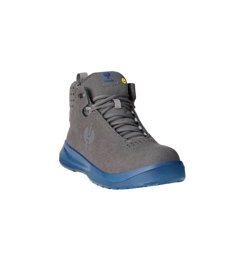 S1P: S1P Safety shoes e.s. Banco mid + anthracite/alkaliblue 4