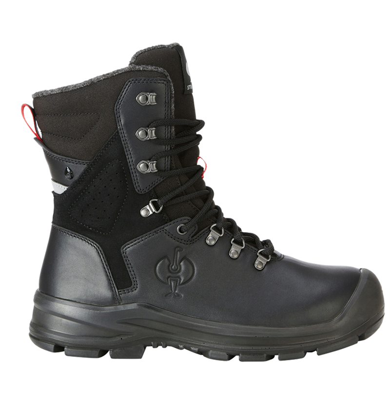 Winter shoes: S7 Safety boots e.s. Innsbruck mid + black