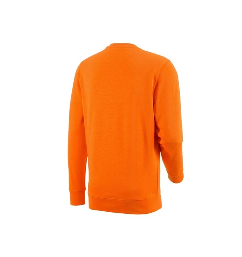 T-Shirts, Pullover & Skjorter: e.s. Sweatshirt poly cotton + orange 3