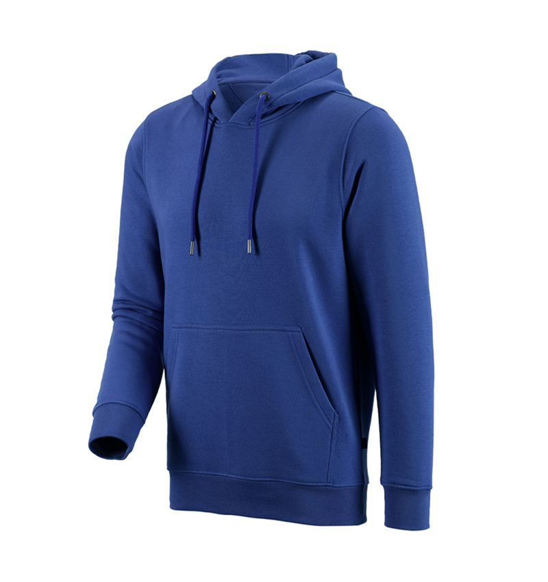 Shirts, Pullover & more: e.s. Hoody sweatshirt poly cotton + royalblue 2
