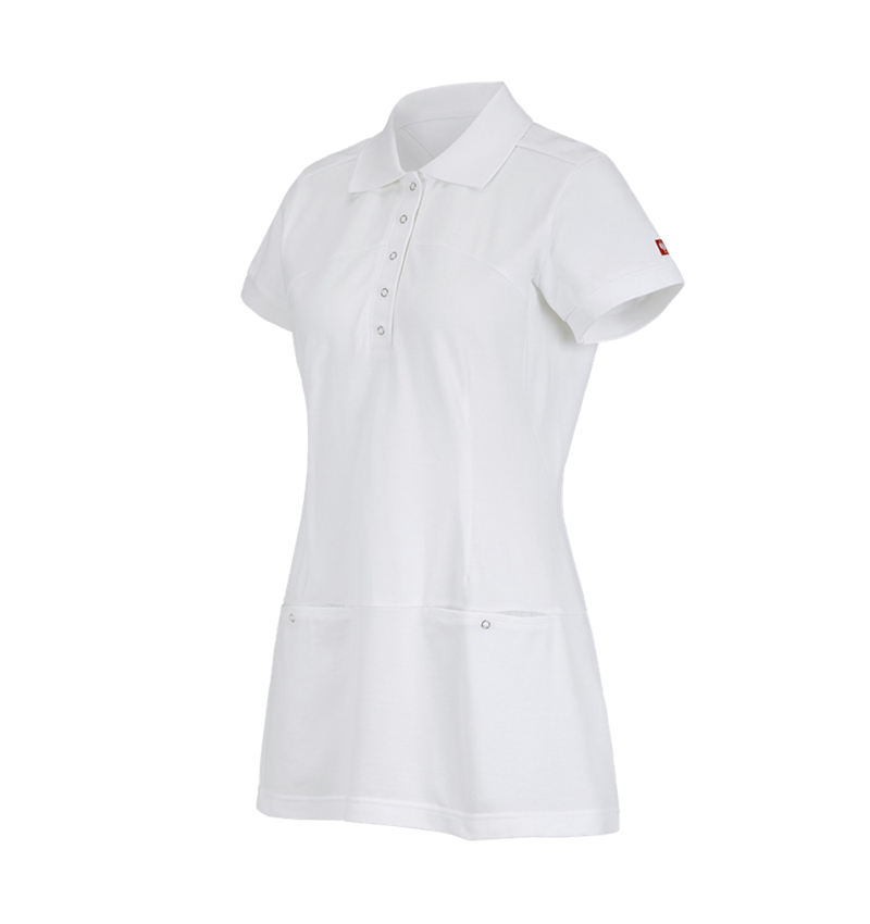 Topics: Piqué dress e.s.avida + white