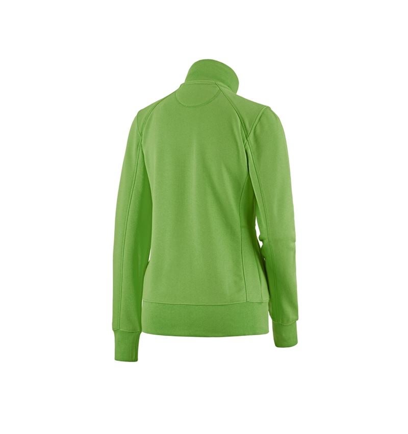Shirts, Pullover & more: e.s. Sweat jacket poly cotton, ladies' + seagreen 3