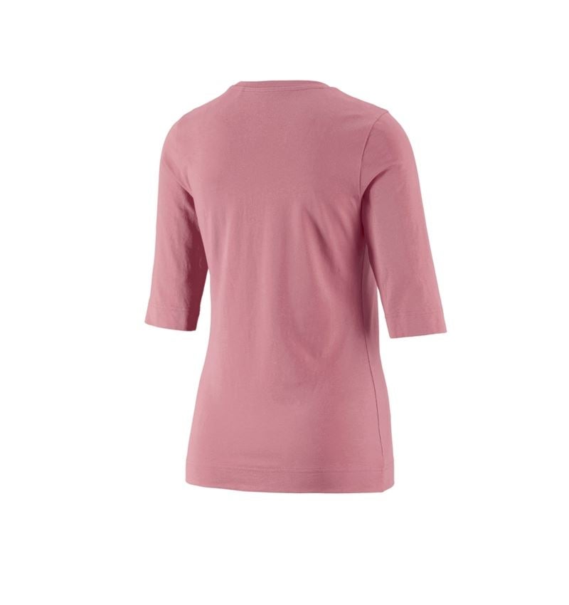 Gartneri / Landbrug / Skovbrug: e.s. Shirt 3/4-ærmer cotton stretch, damer + gammelrosa 1