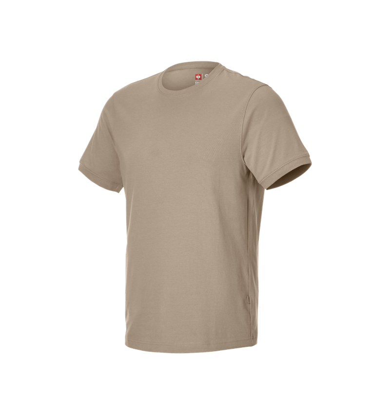 T-Shirts, Pullover & Skjorter: e.s. T-shirt cotton stretch + ler 3