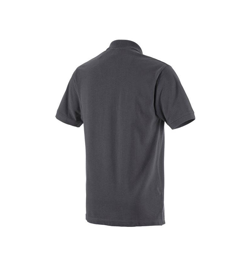 Topics: Pique-Polo e.s.industry + anthracite 1