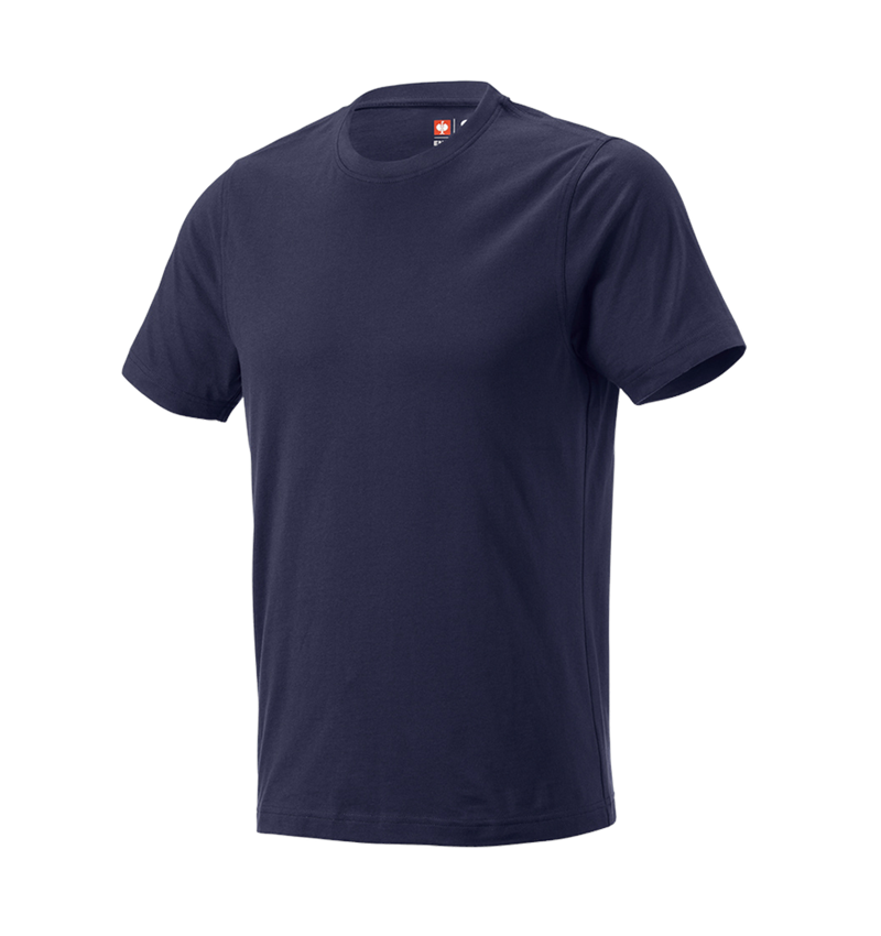Shirts, Pullover & more: e.s. T-shirt cotton, slim fit + navy 2
