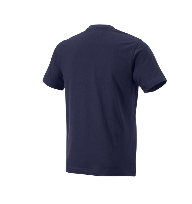 Shirts, Pullover & more: e.s. T-shirt cotton, slim fit + navy 3
