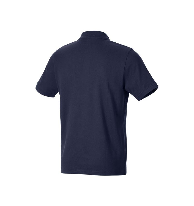 Shirts, Pullover & more: e.s. Piqué-Polo cotton light + navy 5