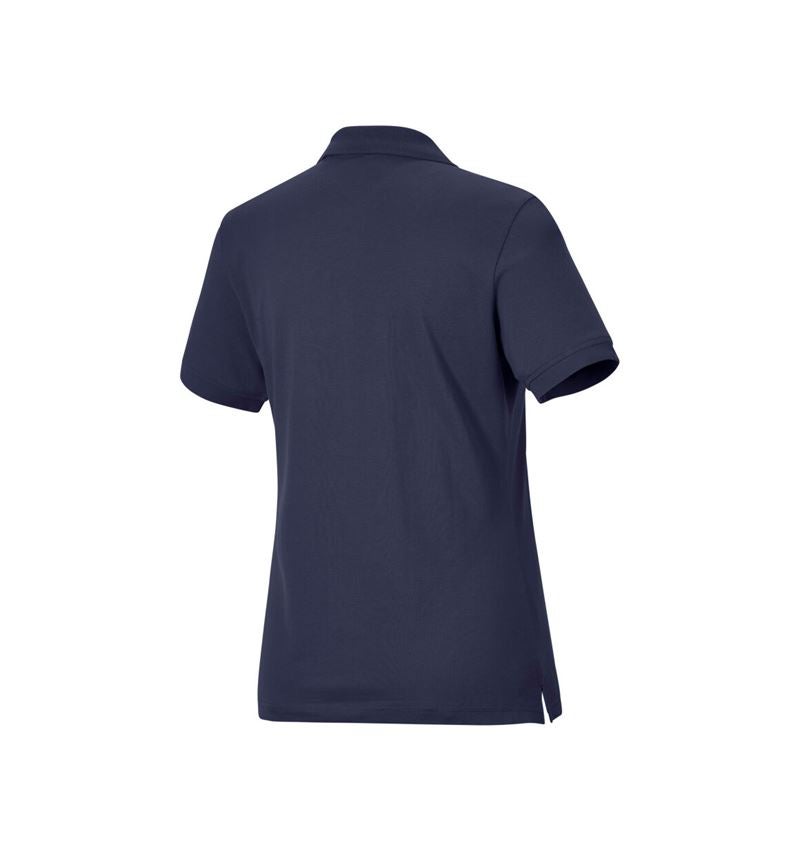 Shirts, Pullover & more: e.s. Piqué-Polo cotton light, ladies' + navy 4