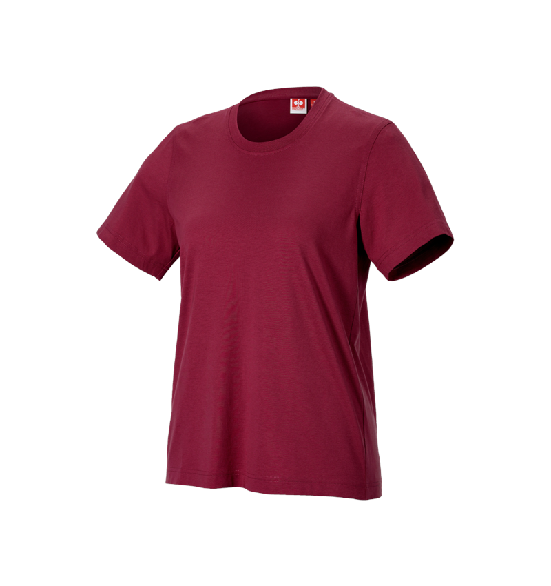 Emner: T-Shirt e.s.industry, damer + bordeaux 2