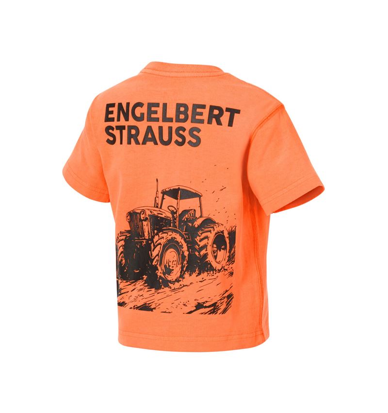 T-Shirts, Pullover & Skjorter: e.s. T-shirt neon, børne + neonorange vintage 4