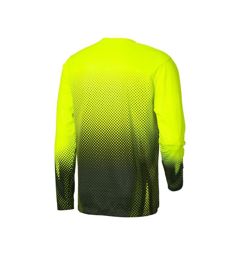 Clothing: Functional longsleeve e.s.t:aktik + high-vis yellow/black 5