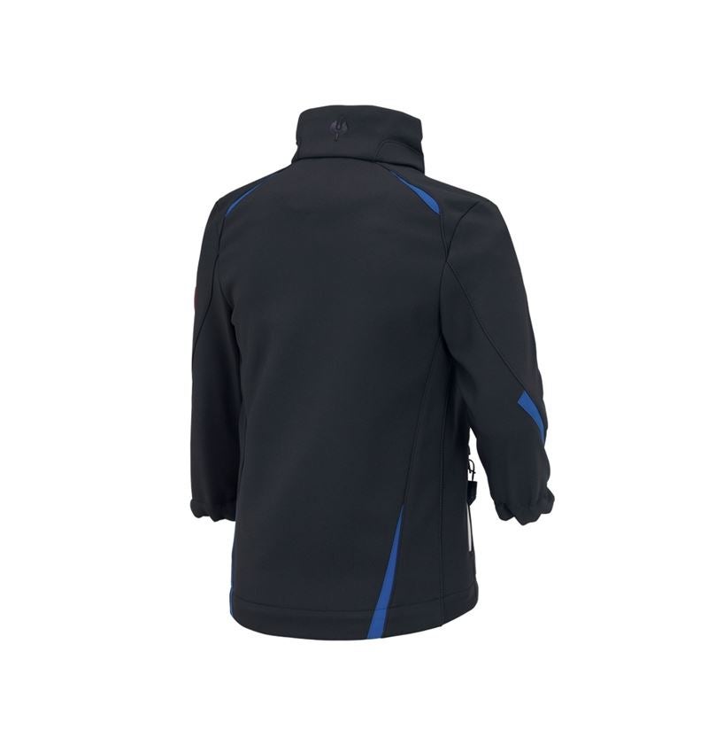 Jakker: Softshelljakke e.s.motion 2020, børn + grafit/ensianblå 2