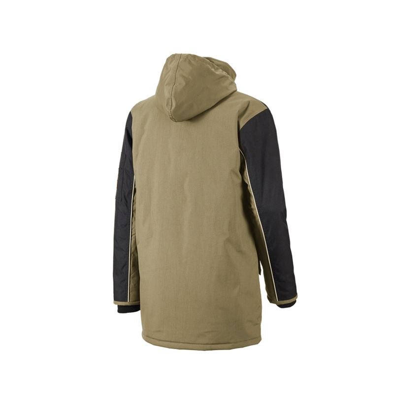 Arbejdsjakker: Parka-jakke e.s.image + kaki/sort 4